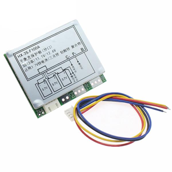 8650 100A 3S Lipo/Lithium BMS protection board