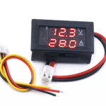 Dual Display Digital Voltmeter Ammeter DC 0-100V 10A